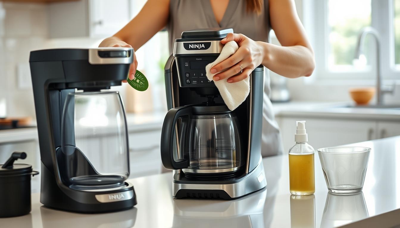 how to clean ninja coffee maker
