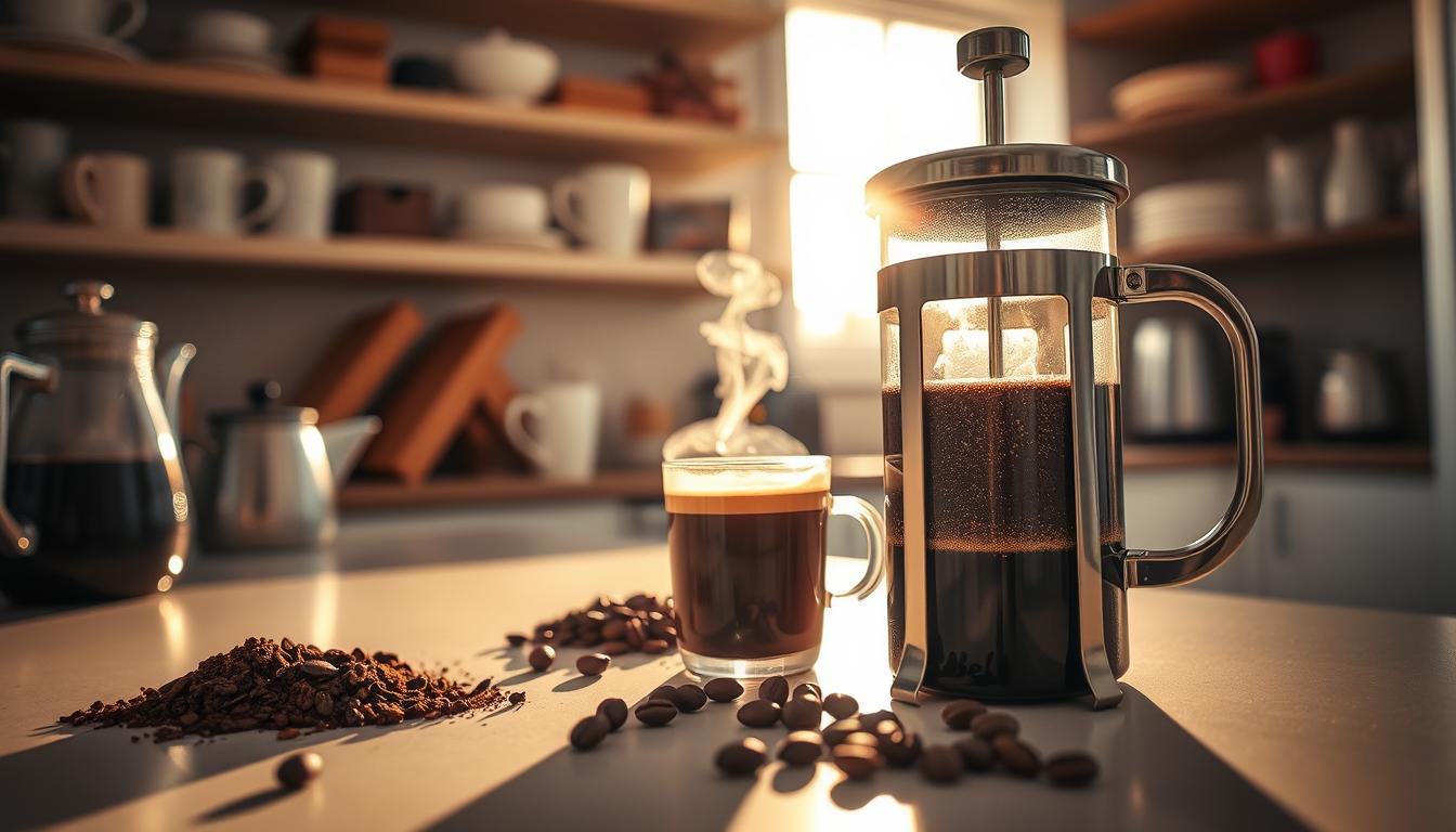 how to use a french press coffee maker