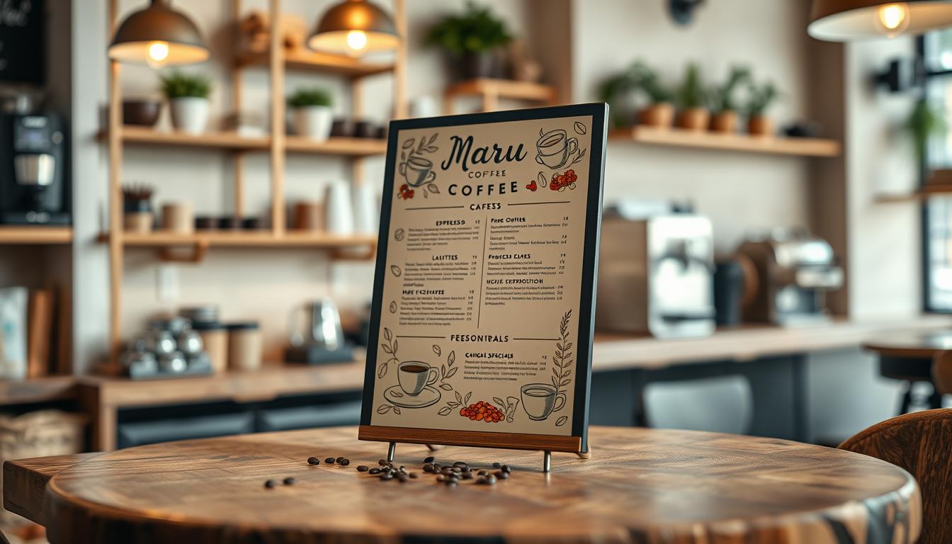maru coffee menu